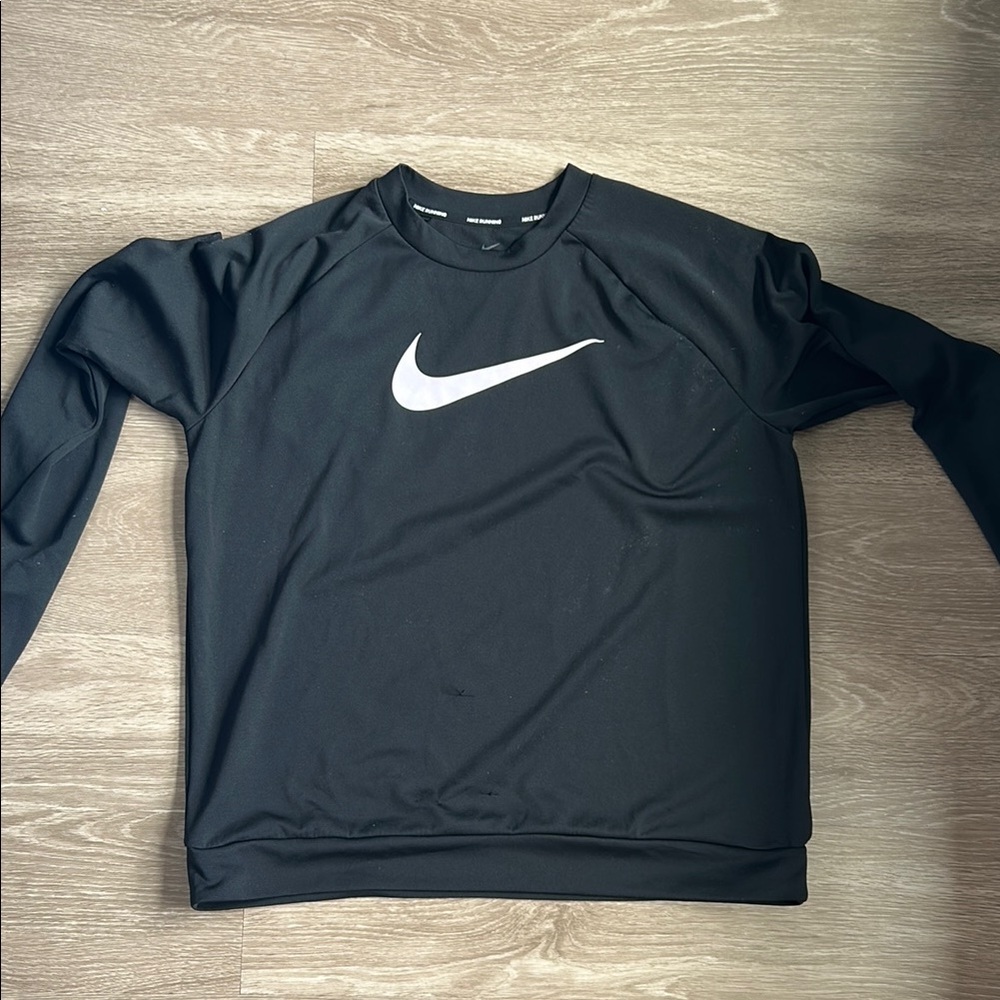 Nike Black Crewneck Long Sleeve